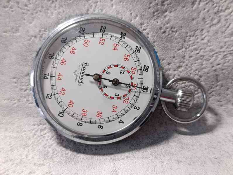 Originální kapesní stopky Hanhart v pěkném zachovalém stavu - foto 14