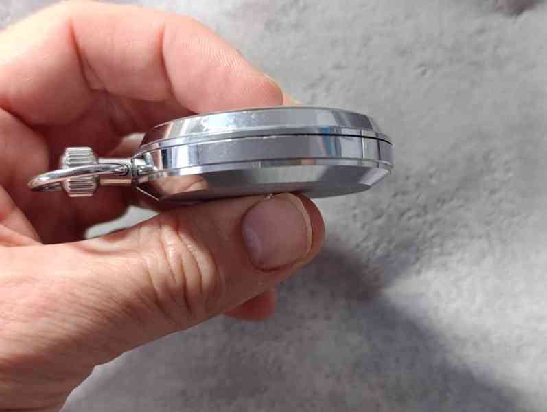 Originální kapesní stopky Hanhart v pěkném zachovalém stavu - foto 10