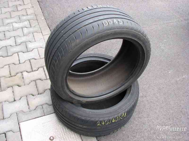 Letní pneu 245/40R18, Vzorek 6mm, Fulda - foto 2