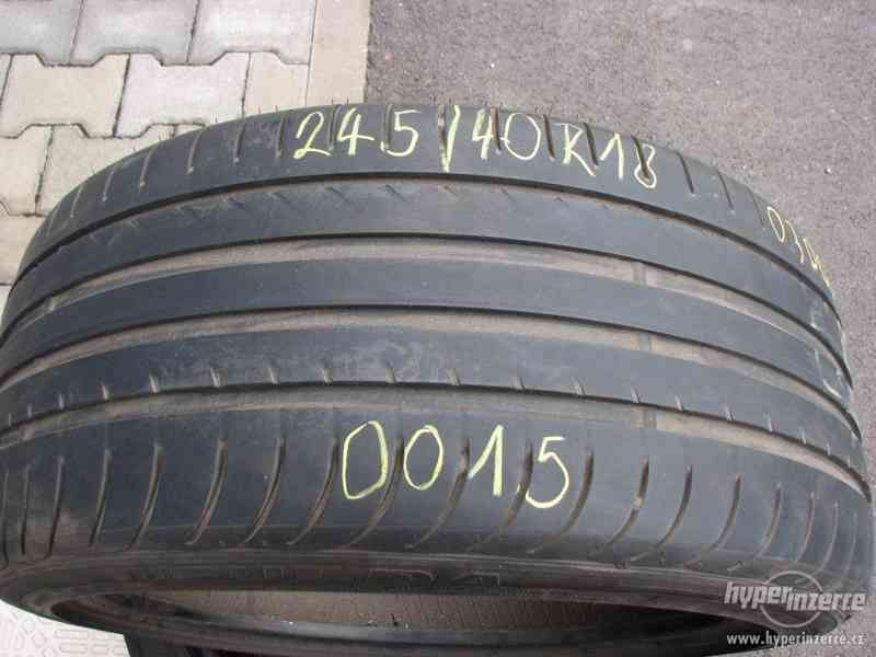 Letní pneu 245/40R18, Vzorek 6mm, Fulda - foto 6