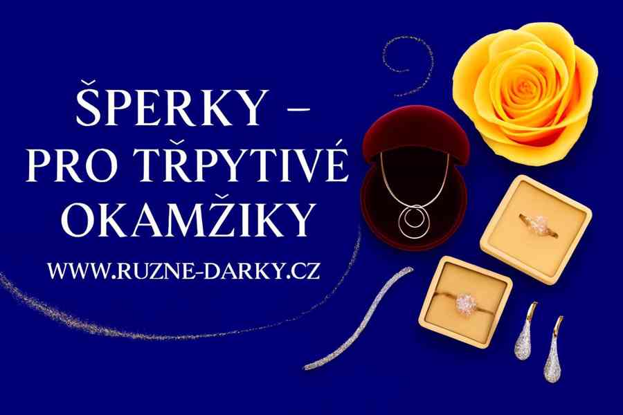 Luxusní květinové náušnice s jemnými řetízky  - foto 4