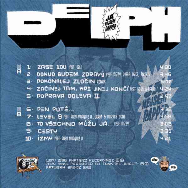 Deph - Já nejsem rapper (LP)  - foto 2