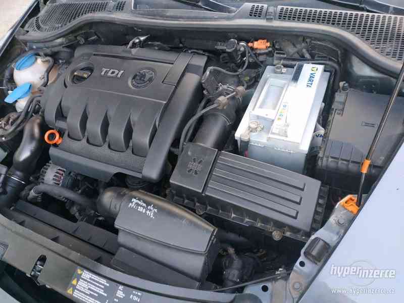 Škoda Octavia II - 1.9 TDI, 77 kW, r.v. 2008 s vadou motoru - foto 7