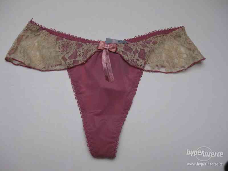 Francouzské NOVÉ spodní prádlo podprsenka a kalhotky (tanga) - foto 8