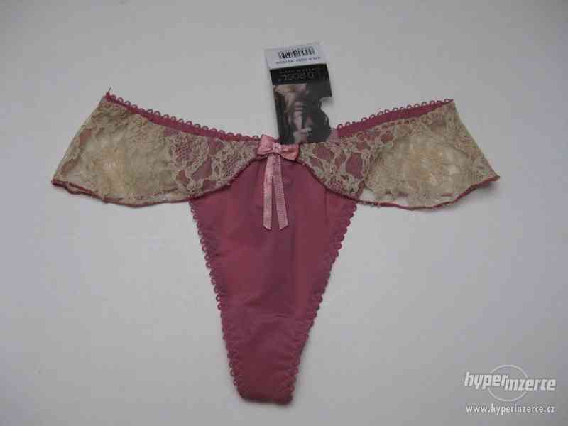 Francouzské NOVÉ spodní prádlo podprsenka a kalhotky (tanga) - foto 9