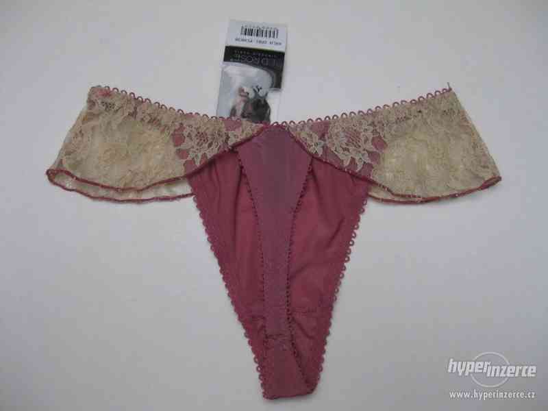Francouzské NOVÉ spodní prádlo podprsenka a kalhotky (tanga) - foto 10