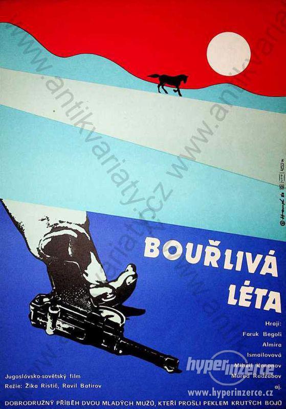 Bouřlivá léta Petr Hampl jugoslávský film plakát - foto 1