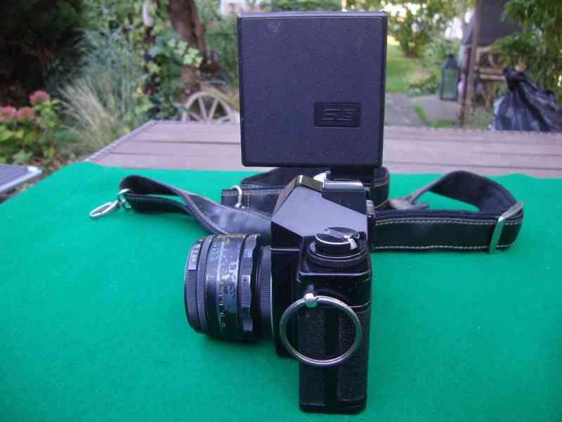 Foto fotoaparát PRAKTICA PLC 2 + objektiv Helios 44-2 58mm - foto 3