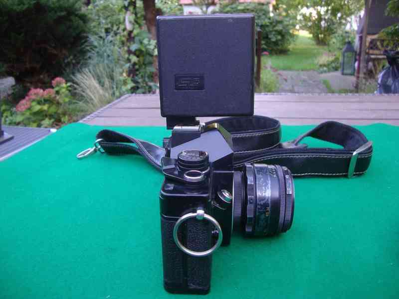 Foto fotoaparát PRAKTICA PLC 2 + objektiv Helios 44-2 58mm - foto 5