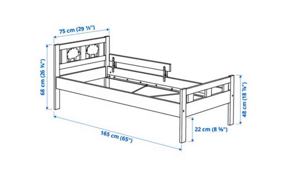 Dětská postýlka IKEA Kritter - foto 2