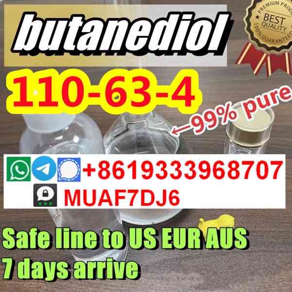 New Pure BDO 1,4-Butanediol colorless liquid CAS110-63-4  - foto 1