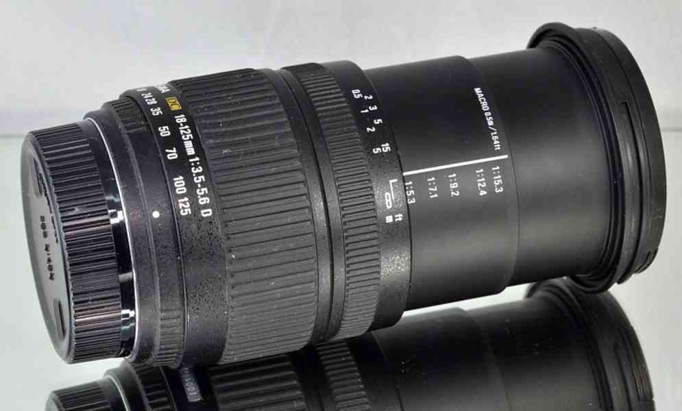 pro Nikon AF - Sigma 18-125mm 1:3.5-5.6 D - foto 6