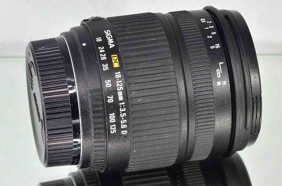 pro Nikon AF - Sigma 18-125mm 1:3.5-5.6 D - foto 5