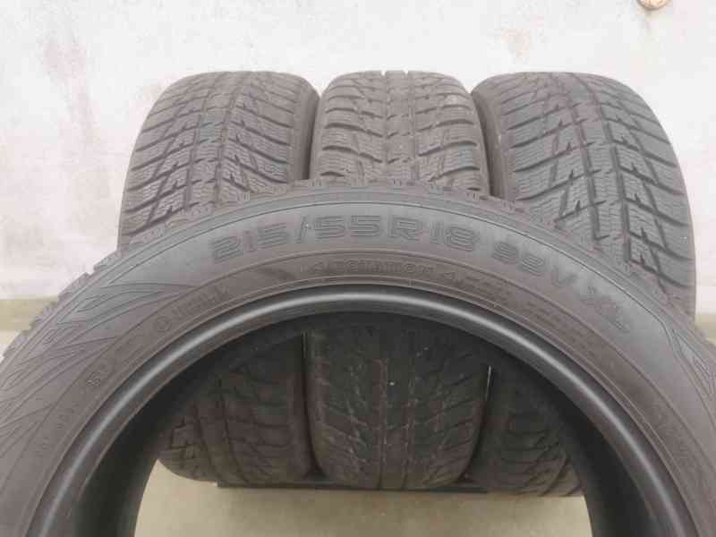 215/55R18 zimní pneu Nokian WR SUV 3   8,6mm - foto 11