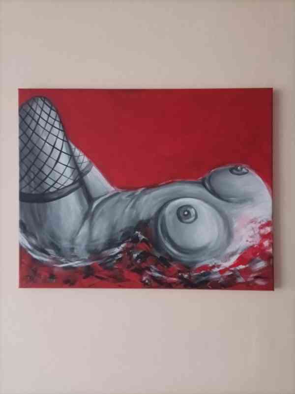 Obraz 40x50 abstrakce 