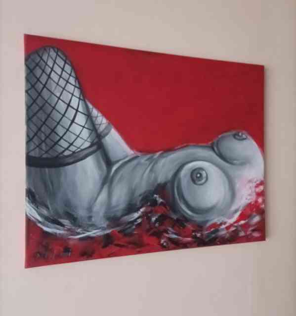 Obraz 40x50 abstrakce  - foto 3