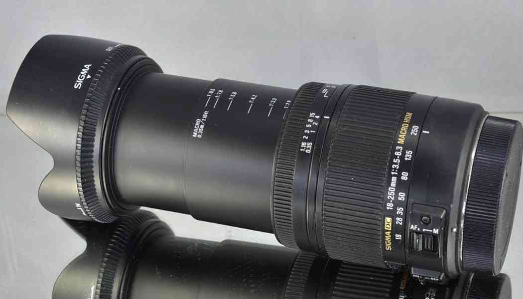 pro Canon - Sigma DC 18-250mm 1:3.5-6.3 HSM OS *APS-C zoom - foto 8