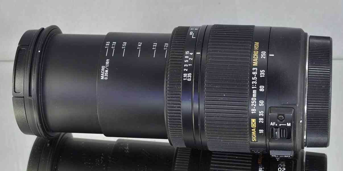 pro Canon - Sigma DC 18-250mm 1:3.5-6.3 HSM OS *APS-C zoom - foto 7