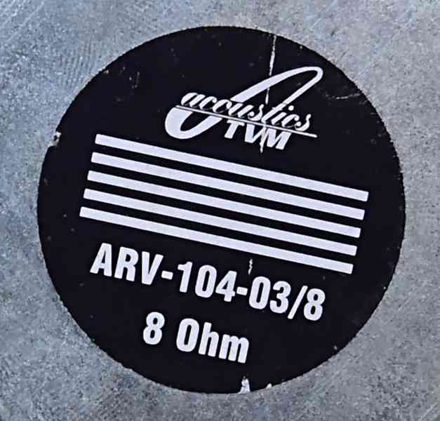 TVM ARV-104-03/8 výškový reproduktor (Tesla) - foto 2