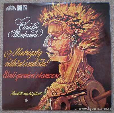 LP Claudio Monteverdi – Madrigaly válečné a milostné - foto 1