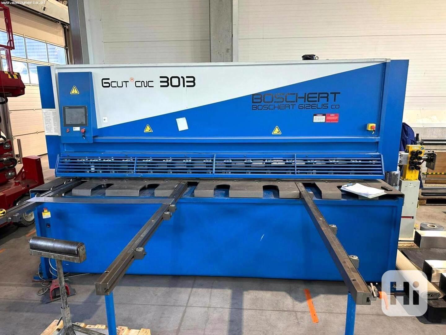 Hydraulické tabulové nůžky BOSCHERT GIZELIS G-CUT 3013 CNC - foto 1