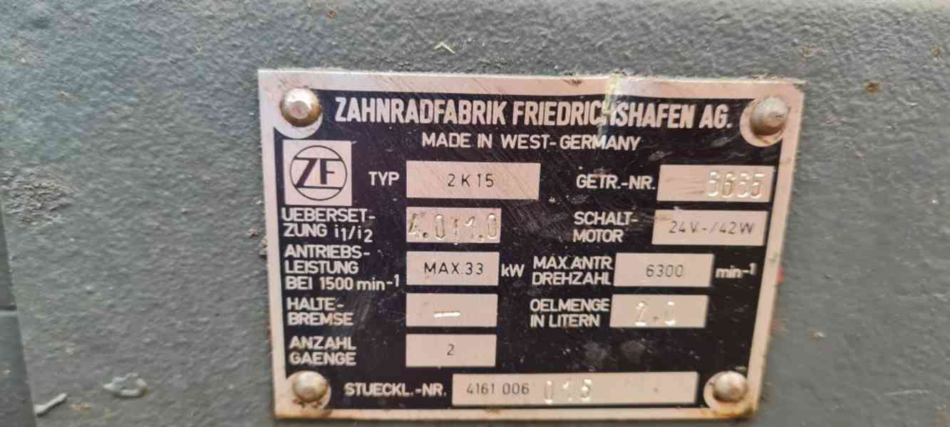 Použitý elektromotor z horizontky WS 8010, WENZ, r. v. 1989 - foto 9