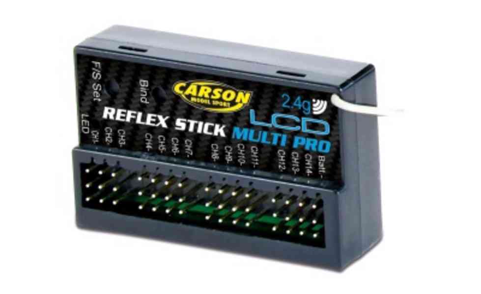 Carson Reflex FS 14k 2,4 GHz Stick Multi Pro LCD - foto 2