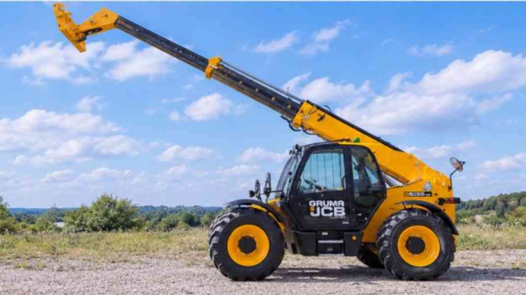 ZÁNOVNÍ 9.5m / 3.5t manipulátor JCB - foto 3