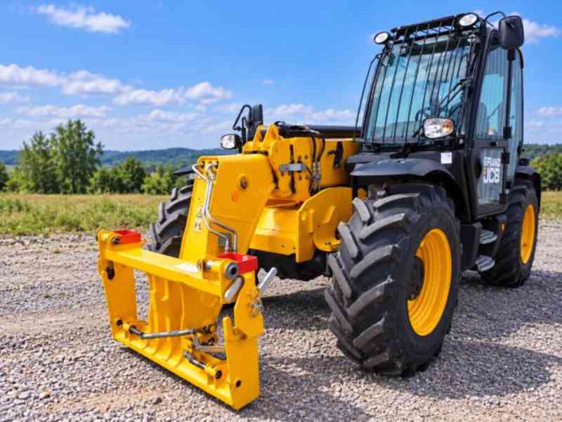 ZÁNOVNÍ 9.5m / 3.5t manipulátor JCB