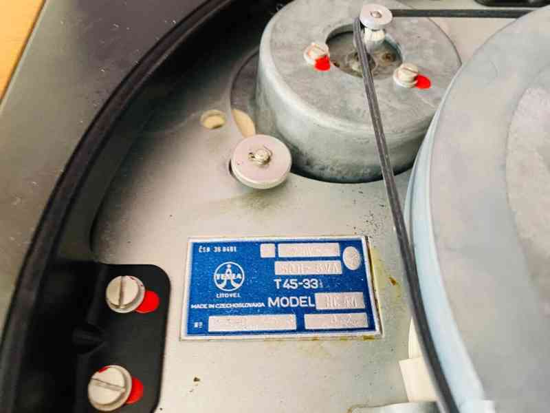 Gramofon Tesla NC 440, koupeno Tuzex 1979 - foto 8