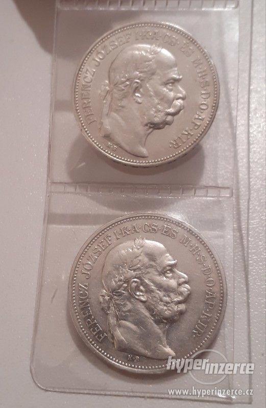 2x 2 Korona(1912KB+1913KB) RU, F.J.I stříbrné mince - foto 1