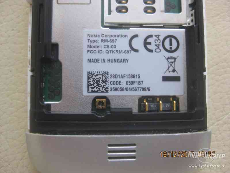 Nokia C5-03 - plně funkční dotykové telefony - foto 27