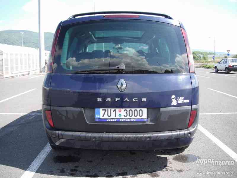 RENAULT Espace IV , 3.0dCi , 7míst,Panorama, Klima, Tempomat - foto 5