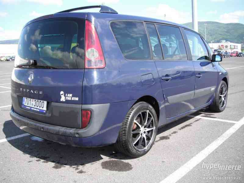 RENAULT Espace IV , 3.0dCi , 7míst,Panorama, Klima, Tempomat - foto 6