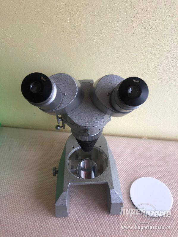 Binokulární mikroskop Hertel & Reuss Kessel STE 6 - foto 4