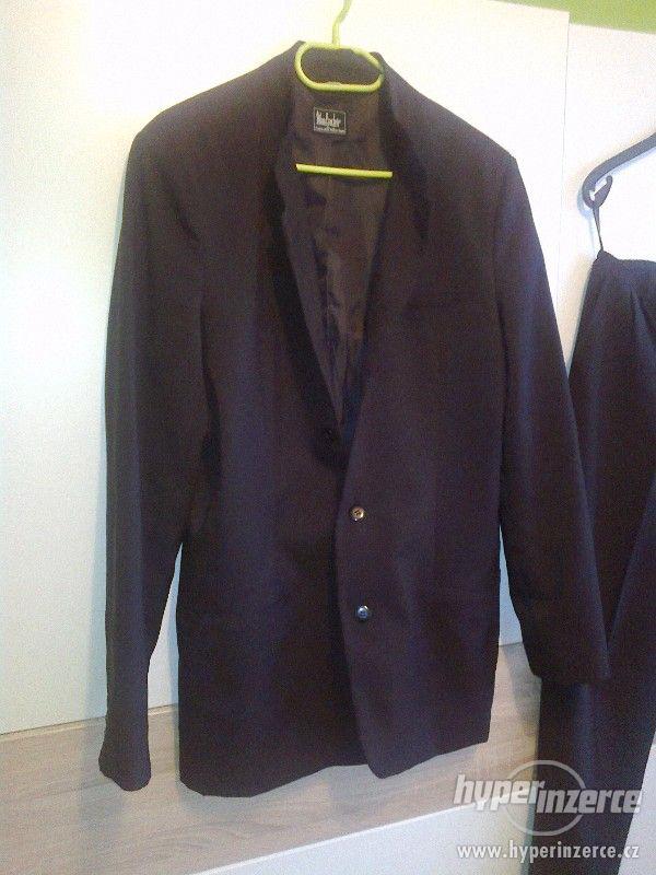 Prodám pánský oblek černé barvy - foto 1
