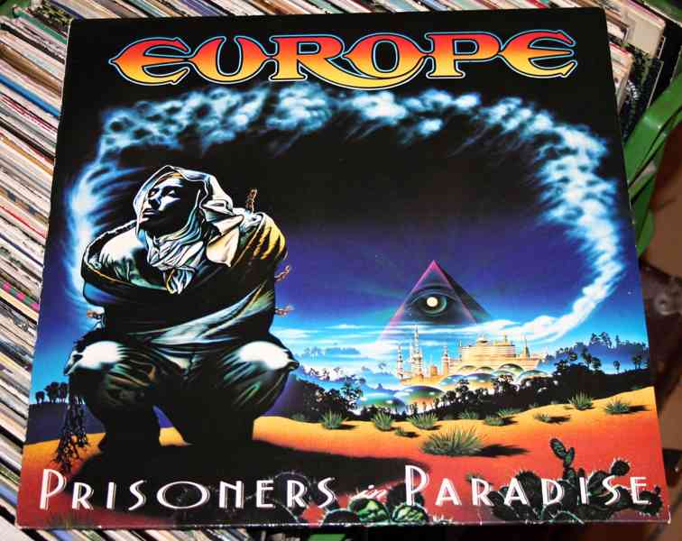 LP ... EUROPE ‎– PRISONERS IN PARADISE (rarita, levně!!!)