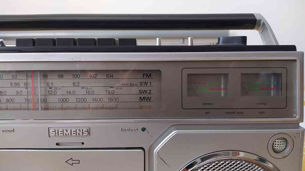 Radiomagnetofon Siemens Club RM 722 - foto 2