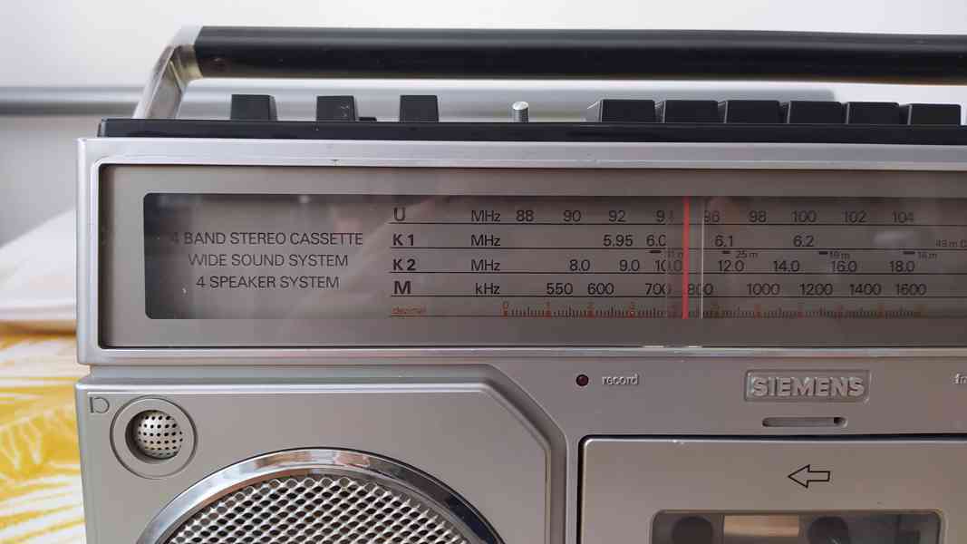 Radiomagnetofon Siemens Club RM 722 - foto 3