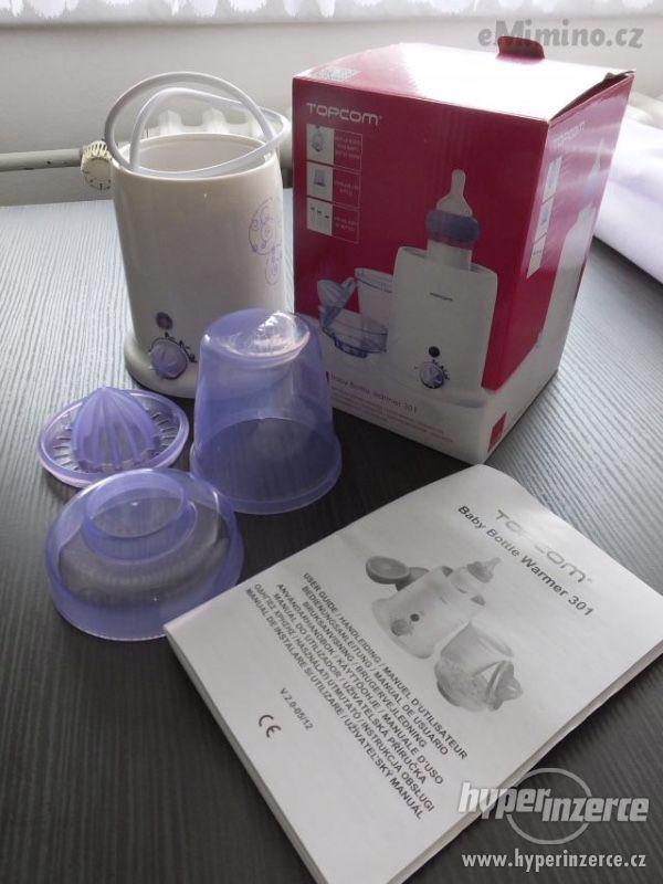 Ohřívačka kojeneckých lahví Topcom 3v1 (nová) - foto 2