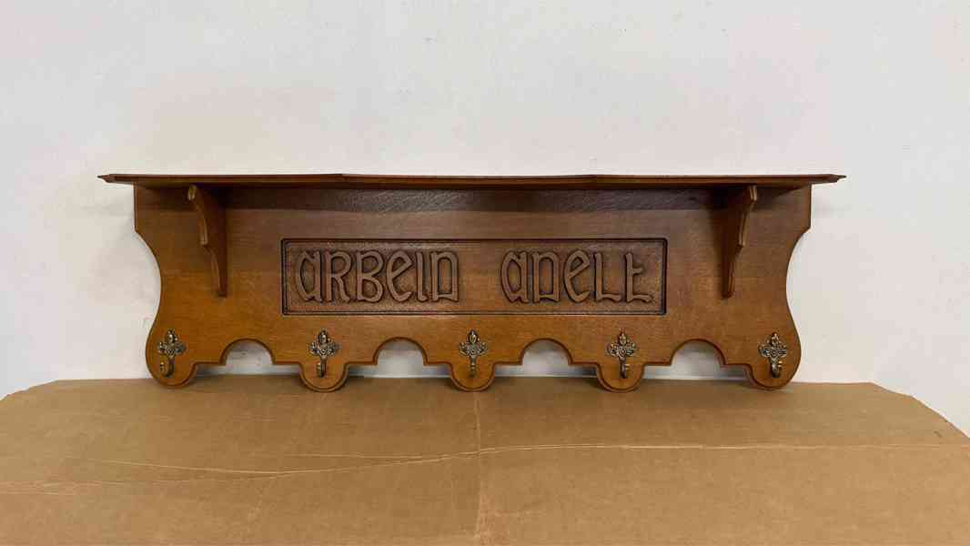 Starožitný rustikální věšák - foto 2