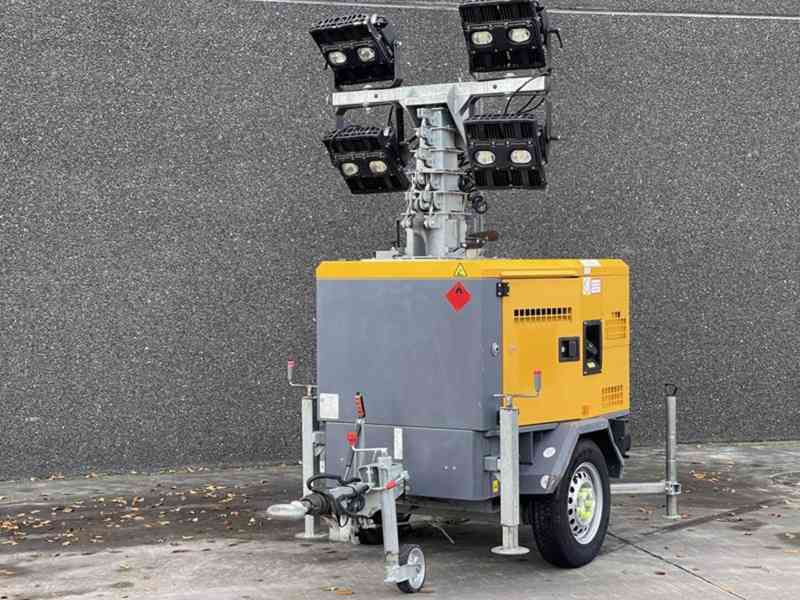ATLAS COPCO HiLight H5+ –mobilní LED osvětlovací věž 4× 350W - foto 9
