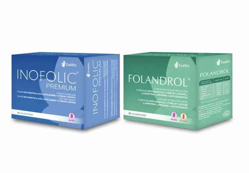 Inofolic a Folandrol-91 sáčků- podpora otehotneni