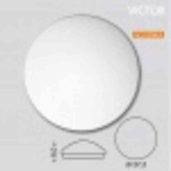 Světlo kruh W131-BI Victor s čidlem bílé, IP44 - foto 3