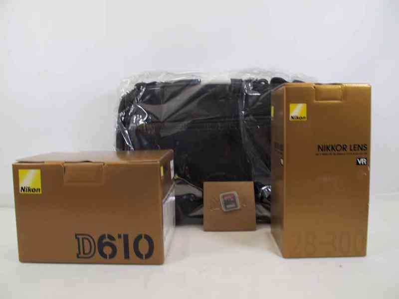 Nikon D610 24.3MP DSLR Camera - Black (Kit with 50mm f/1.8 L - foto 1