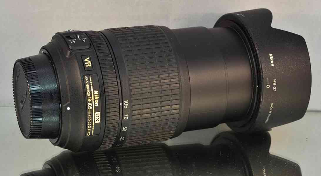 NIKON AF-S DX NIKKOR 18-105mm 1:3.5-5.6 G ED VR - foto 7