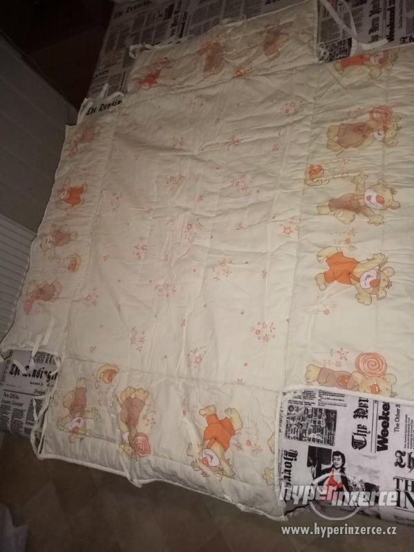 Mantinely, deky, povlečení, Zavinovačka, kapsář, lahve - foto 9
