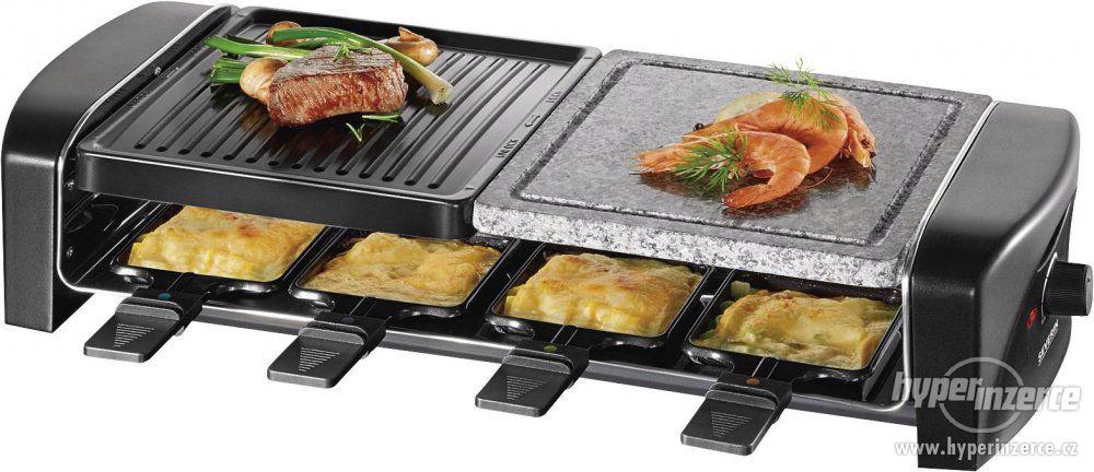 Stone raclette gril- 8 persons- 3 in 1 - foto 1