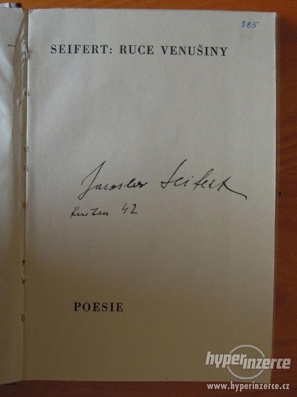 Prodám Jaroslav Seifert - Ruce venušiny - foto 2