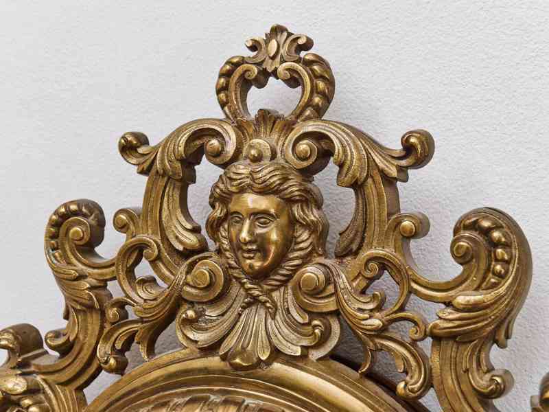 Luxusní nástěnné hodiny ve stylu baroka - foto 3